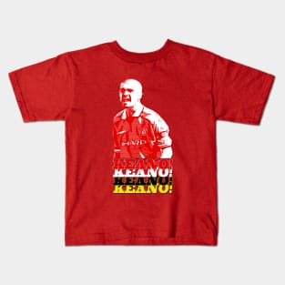 Mancs Gone Mad - Roy Keane - KEANO! Kids T-Shirt